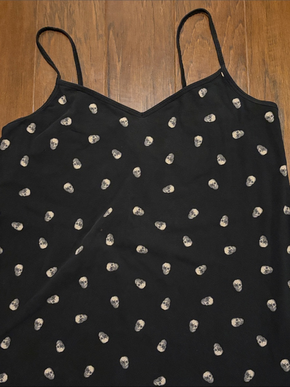 Torrid Black Skull Print Spaghetti Strap Camisole 3X